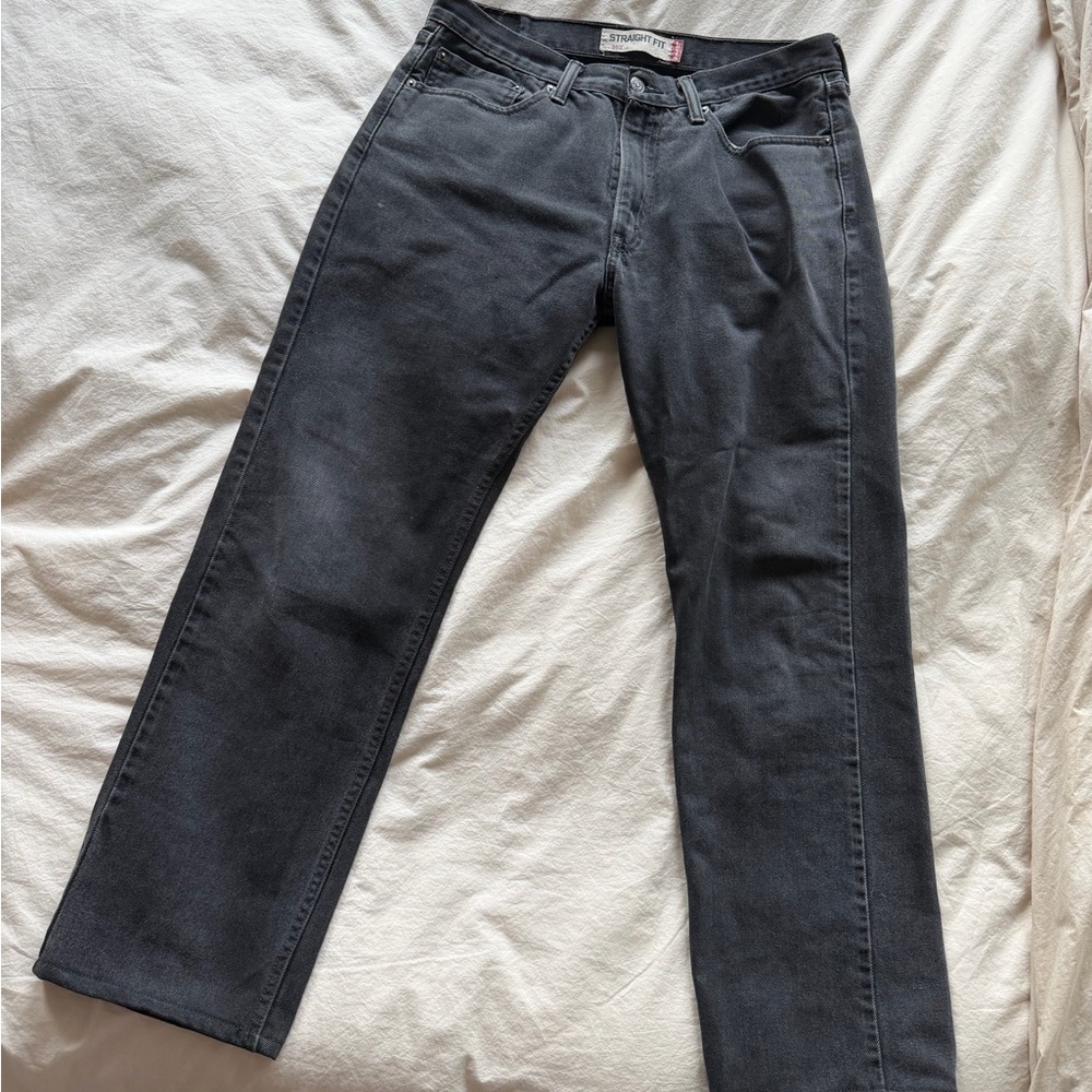 Levi’s Vintage Grey Jeans Straight Fit Style 505